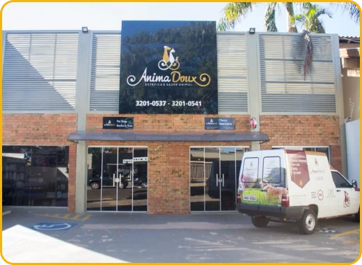 Fachada - Anima Doux Clínica Veterinária 24h em Campo Grande-MS